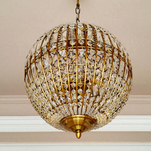 Retro Vintage real imperio estilo Led grande <span class=keywords><strong>de</strong></span> cristal moderna lámpara <span class=keywords><strong>de</strong></span> araña Lustres las luces - Product Image 2