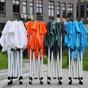 Logotipo personalizado Impermeável Dobrável Straight Bracing Umbrella Tecido Oxford Quatro-Temporada Quadrado Grande Sombrinha> 3000mm RTS Pronto - Product Image 3