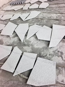 Vente en gros de granit gris clair G603, pierre naturelle pour carreaux de sol extérieurs, pavés muraux - Product Image 2