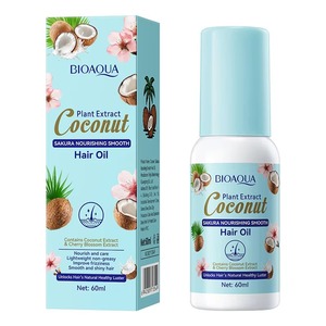 Aceite Capilar Nutritivo y Suavizante de Flor de Cerezo y Coco - Hidrata y Protege el Cabello - Product Image 1