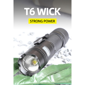 High Brightness Rechargeable <b>LED</b> <b>Flashlight</b> Portable Durable Industrial Grade Waterproof Pocket Clip Outdoor Activities - Product Image 5