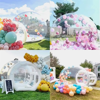 Bulle rebond maison chambre gonflable clair dômes enfants Tebt tente gonflable ballon gonflable dôme bulle tente balle tente
