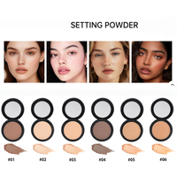 Poudre compacte matifiante Anysun SPF30 PA+++ pour le contrôle du sébum, longue tenue, effet soft focus, vente en gros de cosmétiques