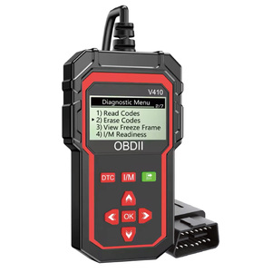Multi Languages OBD2 Scanner ODB2 Code Reader Erase Fault Codes Car OBD <strong>2</strong> Diagnostic Tools Battery Tester Garage Tools 12V V410 - Product Image 1