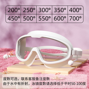 <span class=keywords><strong>Gafas</strong></span> de natación de montura grande para adultos, <span class=keywords><strong>gafas</strong></span> de <span class=keywords><strong>buceo</strong></span> HD antivaho impermeables para hombres y mujeres, <span class=keywords><strong>gafas</strong></span> de natación de silicona al por mayor - Product Image 6