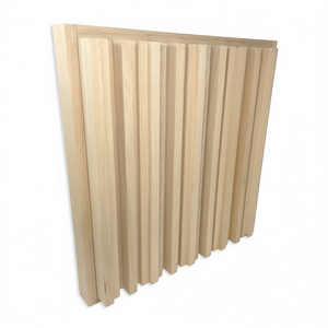 Panel Difusor Acústico Moderno Skyline con Aislamiento Acústico en Madera Ayous para Uso en Estudio - Product Image 2