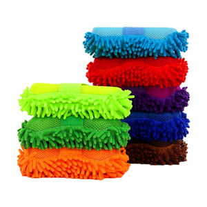 Éponge de lavage de voiture personnalisée, bloc Autocamp, absorbante, réutilisable, douce, respirante, motif en morceaux, gants d'éponge de nettoyage de voiture, beauté automobile - Product Image 2