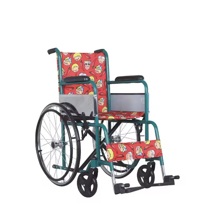 كرسي بعجلات للأطفال ذوي الاحتياجات الخاصة قابل للطي ورخيص