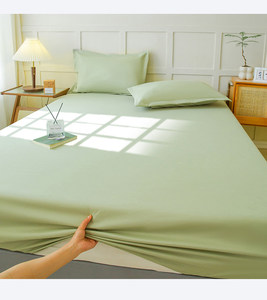 Protège-matelas imperméable en soie glacée <span class=keywords><strong>d</strong></span>'été, universel toutes saisons, en fibre chimique, antidérapant, respirant, anti-poussière - Product Image 2
