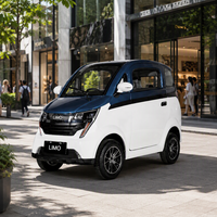 Voiture électrique miniature pour adultes LIMO X7 1500W 45km/h 4 roues, cabine fermée, pour usage quotidien, certifiée CEE, vente en gros