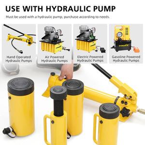 Гайка стопорная для гидроцилиндра из высокопрочной легированной стали для долговечности HHYG-10150LS, одностороннего действия, для безопасных гидравлических подъемников - Product Image 4