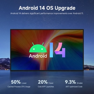 Mới Nhất Xách Tay <span class=keywords><strong>Min</strong></span> Không Dây Đầy Đủ HD 720P Hỗ Trợ 4K Beamer 5G Wifi LCD Android Hệ Thống 14.0 Chiếu Cho Rạp Hát Tại Nhà - Product Image 2