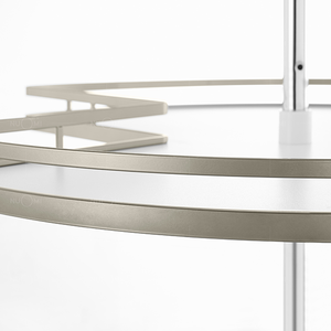NUOMI <strong>Cabinet</strong> Accessories Magic <strong>Corner</strong> Lazy Susan Turntable Shelf Pantry Organizer <strong>Kitchen</strong> <strong>Storage</strong> - Product Image 6