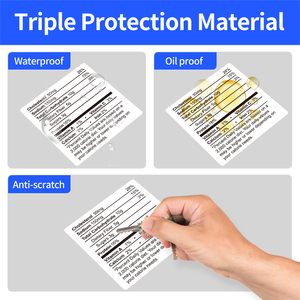 100mm x 500mm đa mục đích nhãn dán nhiệt nhãn tự dính mã vạch nhãn giấy nhiệt nhạy cảm trực tiếp sử dụng máy in nhiệt - Product Image 4