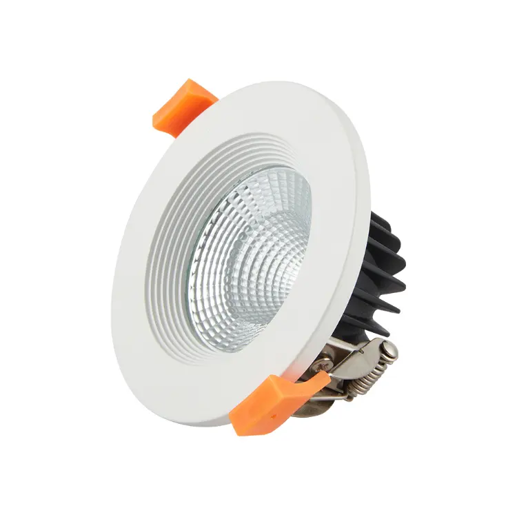 Round Anti Glare Recessed Family Downlight 220V Ceiling Surface Mounted Downlight Led Down Light