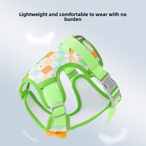 Guinzaglio per cani, Guinzaglio per cani stile pettorina, Catena per cani, Progettato specificamente per cani di taglia piccola e media, Pettorina regolabile per animali domestici - Product Image 3