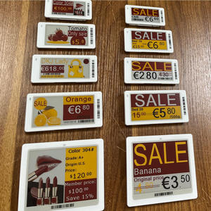 New E Ink Nfc E Paper Epd Esp32 Api Spi 2.4GHz Software Ble 5.0 Eas Electronic Shelf Talkers Label Digital Shelf Price Tags Esl - Product Image 1