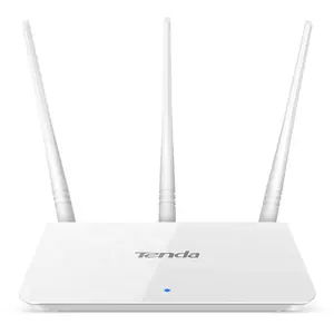 Easy Setup Tenda F3 Draadloze Router Modem 300Mpbs Hoge Bereik 3 * Antenne Herhalen Signaal Dekking Engels Firmware