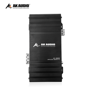 Amplificateur monobloc noir AK-B8001 <span class=keywords><strong>classe</strong></span> D 1 canal 800W RMS pleine gamme pour systèmes audio et caissons de basses de voiture - Product Image 2
