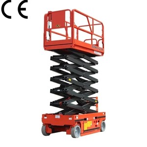 Mobile Portable Elevating Scissor Aerial Lift Work Platform - Product Image 3