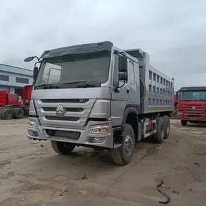 Xe Tải Tự Đổ Howo Xe Tải Nông Trại Diesel 6X4 Chạy Điện Cho Châu Phi