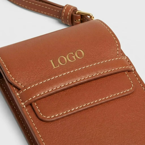 Étui à lunettes en cuir à bandoulière avec pochette <span class=keywords><strong>pour</strong></span> téléphone et cordon <span class=keywords><strong>de</strong></span> cou, étui à lunettes <span class=keywords><strong>de</strong></span> <span class=keywords><strong>soleil</strong></span> personnalisé <span class=keywords><strong>pour</strong></span> le voyage - Product Image 2