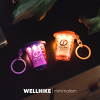 Lampu Kopi Kapsul WELLHIKE - Lampu Suasana Camping Mini LED - Lampu Malam Camping Luar Ruangan Portabel Tipe Gantungan