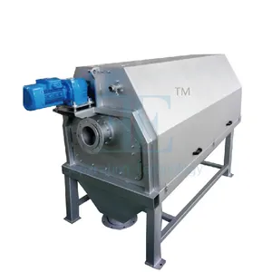 Self-cleaning Rotary Drum Screen internallly fed and continuously to filter TSS in sewage