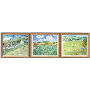 WECIAL – peinture d'assiettes en porcelaine, peinture décorative pour salon, salle à manger, fond de télévision, peinture murale <span class=keywords><strong>Van</strong></span> <span class=keywords><strong>Gogh</strong></span>, <span class=keywords><strong>paysage</strong></span> o - Product Image 1