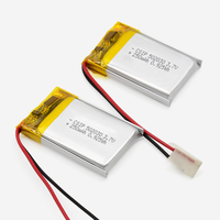 Batterie Li-Polymère 502030 3.7V 250mAh Batterie Li-Polymère Personnalisée 602030 702030 802030 902030 Approuvée KC CE RoHS