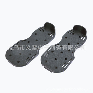 Aérateurs à pointes Yili noirs pour le jardinage, chaussures pour ameublir le sol, outils d'entretien des pelouses - Product Image 4