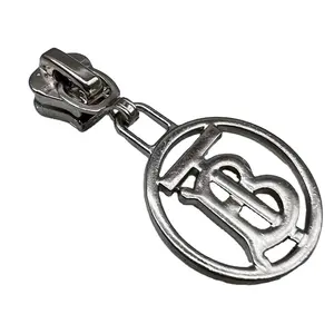 Exquisite annular #3 #4 #5 #8 #10 wholesale custom metal zipper pull design