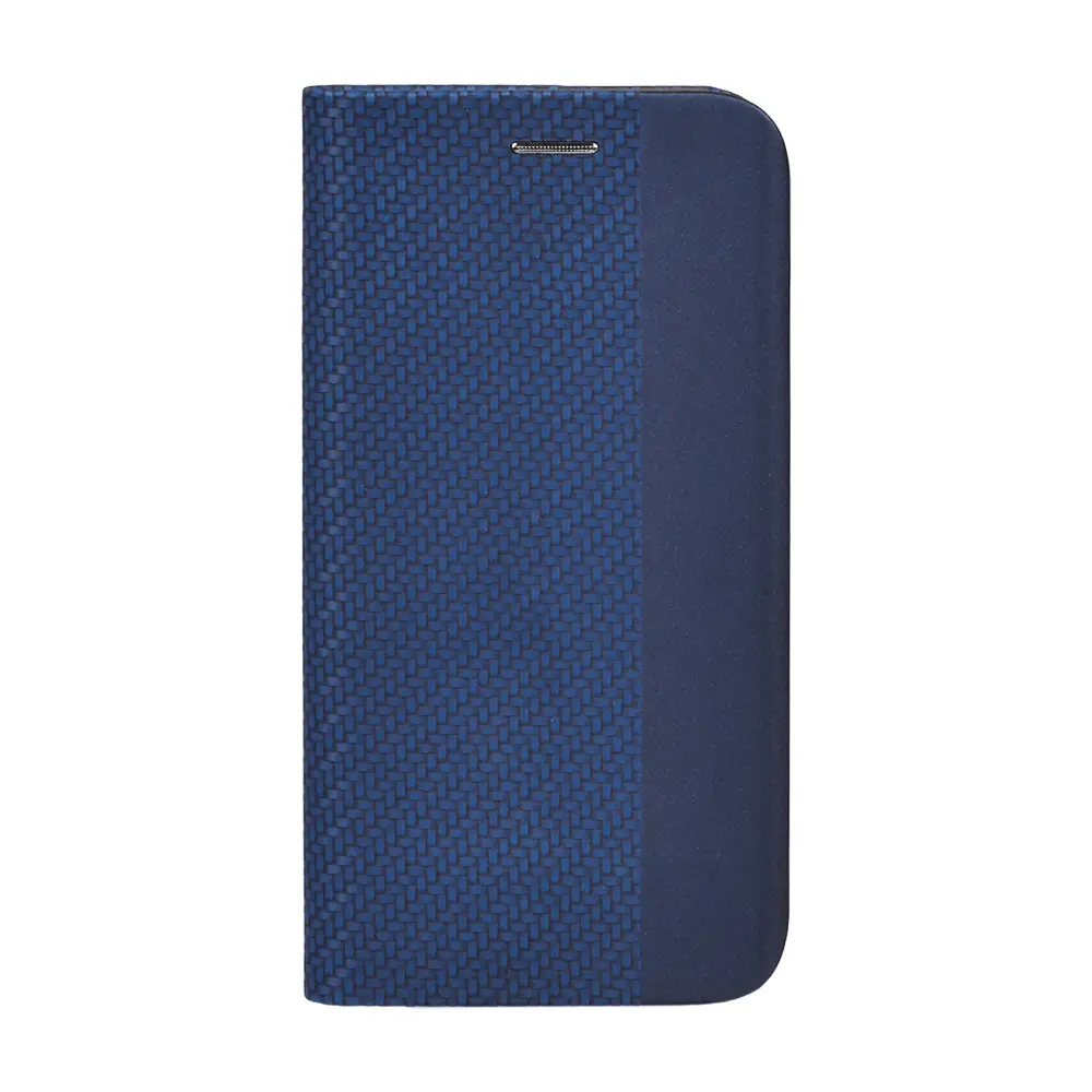 Capa carteira de couro duas cores, case de couro de fibra de carbono, para iphone 11, pro, 2020 polegadas, cor preta, 5.8