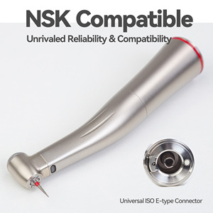 SENTEMEI Titanio Ti X95L Pieza de mano dental quirúrgica eléctrica LED de baja velocidad, contra-ángulo 1:5, 4 orificios, Clase II - Product Image 6
