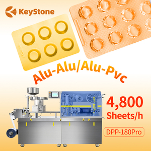 เครื่องบรรจุภัณฑ์แบบแผงพลาสติก DPP-180 Alu-Alu สำหรับยาเม็ดและแคปซูล พร้อมเครื่องซีลความร้อน - Product Image 1