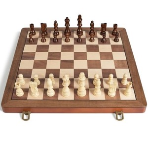 <span class=keywords><strong>Jeu</strong></span> <span class=keywords><strong>d</strong></span>'échecs <span class=keywords><strong>pour</strong></span> <span class=keywords><strong>d</strong></span>ébutants, plateau noir et blanc coloré, plateau en bois pliable portable, pièces en acrylique lestées, emplacements de rangement <span class=keywords><strong>pour</strong></span> adultes - Product Image 3