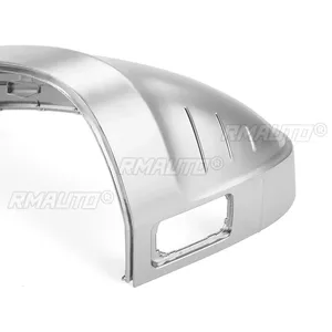 ฝาครอบกระจกมองข้างสำหรับ Audi A4 B9 S4 A5 S5 RS5 ปี 2016-2022 สีเงินโครเมียมด้าน ฝาครอบป้องกันกระจกมองหลัง แต่งรถ - Product Image 6