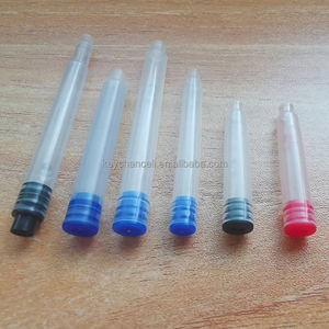 3.4mm Trou 51mm Long Transparent Transparent Rechargeable Encre <span class=keywords><strong>Sac</strong></span> Tube Recharge Cartouche D'encre Vide pour Verser Remplissage Stylo Plume Encre - Product Image 3