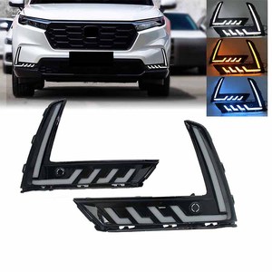 Bande lumineuse LED séquentielle pour coffre, feux arrière dynamiques avec logo pour Honda CRV 23-actuel, pare-chocs <span class=keywords><strong>avant</strong></span> et arrière, feux <span class=keywords><strong>de</strong></span> <span class=keywords><strong>brouillard</strong></span> LED pour les sourcils <span class=keywords><strong>de</strong></span> roue - Product Image 2