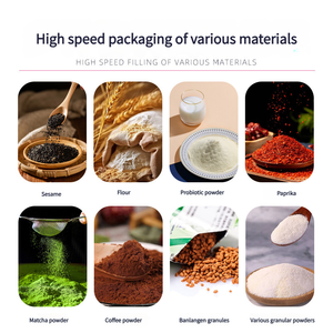 Tự động dính bột gói dọc máy đóng gói đồ ăn nhẹ hình thức máy đóng gói dọc - Product Image 2