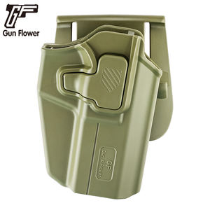 ซองปืนพกนอกเอว GunFlower แบบปลดปล่อยด้วยนิ้วชี้ ทำจากโพลิเมอร์ สีดำ เขียว กากี - Product Image 4