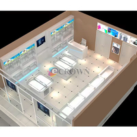 Case Shop Design Mall Headset Cabinet Retail Store Klein Blue Retail Shop Shell Cabinet Shop ODM