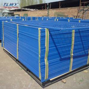 PVC tùy chỉnh Canada tạm thời hàng rào cổng xây dựng tạm thời hàng rào an toàn xây dựng nhà xây dựng tạm thời hàng rào - Product Image 5