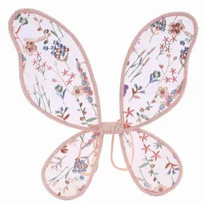 Halloween Party Butterfly Girls' Fairy Wings Angel Butterfly Wings Butterfly Costume da giorno per bambini