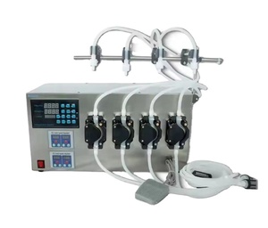 Máquina de llenado de líquidos pequeños para detergente, aceite esencial, agua, cloro y bebidas de vino blanco. - Product Image 1