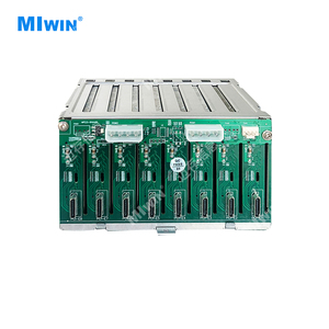 Miwin Custom OEM ODM 2.5 Inch HDD Module 8 Bays Hard Drive Cage NVME Backplane 2U 8 Bays NVME Hard Drive Chassie For Server Use