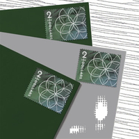 Rouleaux d'étiquettes adhésives transparentes brillantes en stratifié imperméable, logo personnalisé, autocollants transparents pour produits ménagers et emballages alimentaires