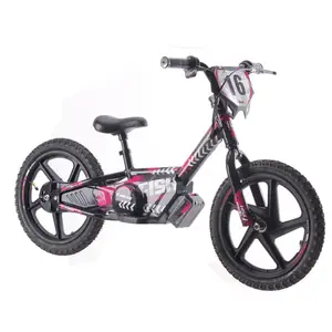 الكهربائية الاطفال التوازن دراجة أطفال 16 بوصة مكبح قرصي الألومنيوم سبائك التدريب الدراجة 5-12 سنة