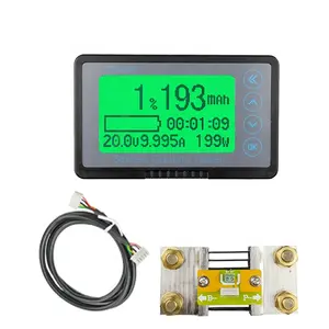 TF03K Coulomb Counter Meter Battery Capacity Indicator Voltage Current Display TTL232 Li-ion Lithium lifepo Lead Acid eBike RV