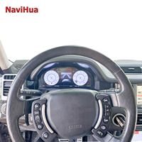 Dashboard LCD Mobil Baru 12,3 Inci Untuk Range Rover Vogue L322 2005-2009, Panel Instrumen Digital, Spedometer Otomatis, Kokpit Virtual